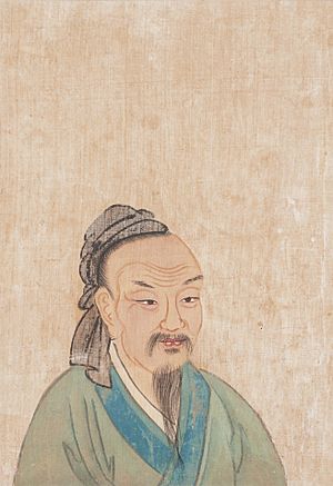 Portraits of Famous Men - Qu Yuan