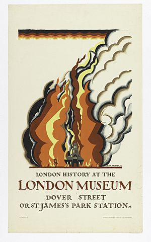 Poster, London History at the London Museum, for London Underground, 1922 (CH 18447525)