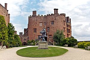 Powis Castle, Main Entrance (geograph 2574971)