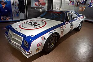Richard Childress Racing Museum October 2022 55 (Richard Childress' 1976 No. 3 Kansas Jack Chevrolet Laguna).jpg