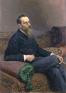 Rimsky-Korsakov by Repin