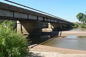 Roscoe, Nebraska bridge from SE
