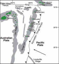 Samoan Tectonic setting