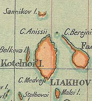 Sannikov Land Stanford map