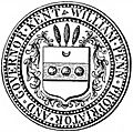 Seal of Kent County Delaware 1683