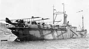 Seaplane carrier Dédalo, Cartagena 1920