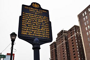 Siegmund Lubin Historical Marker 21 S 8th St Philadelphia PA (DSC 3258)