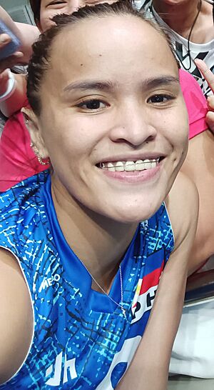 Sisi Rondina at Ninoy Aquino Stadium, July 2024.jpg