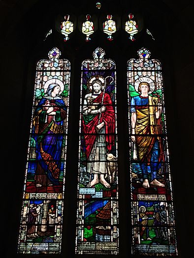 St Peter's Church, Wallsend Nave Window 3