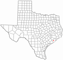 Location of Bailey's Prairie, Texas