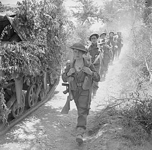The British Army in Italy 1944 NA15513