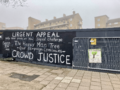 The Happy Man Tree - urgent appeal graffiti