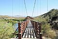 The present Verde River Sheep Bridge - looking across the bridge to the East
