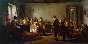 Thomas George Webster (1800-1886) - A Dame's School - N00427 - National Gallery