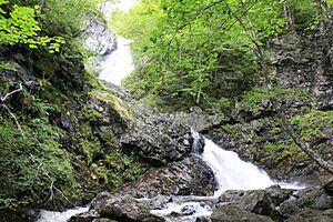 Uisage Ban Falls near Baddeck, Nova Scotia