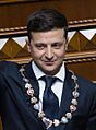 Volodymyr Zelensky 2019 presidential inauguration 11 (cropped)