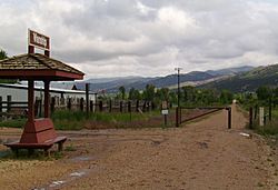Wanship Stop Union Pacific Rail Trail