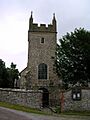 West Dean church