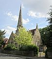 Weybridge United Reformed Church, Queens Road, Weybridge (NHLE Code 1377472) (June 2015) (3)