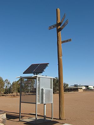 William Creek Public Solar Phone