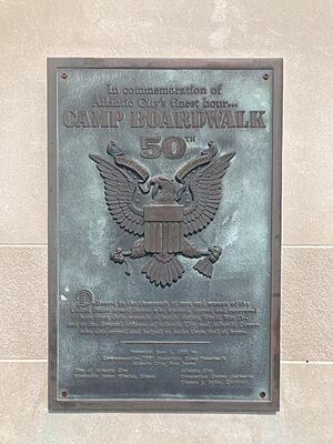 World War II Memorial Plaque, Convention Hall, Atlantic City