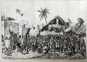 Zanzibar Slave Market, 1860 - Stocqueler