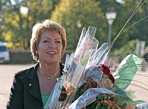 Åslaug Haga Sp Kommunal- og regionalminister 20051017