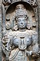 12th century carving exquisite detail, right down to her fingernails Chennakesava temple at Somanathapura, Karnataka, India