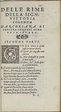 1559 Colonna Rime