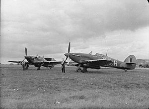 Aircraft of the Royal Air Force 1939-1945- Hawker Hurricane. CH6937