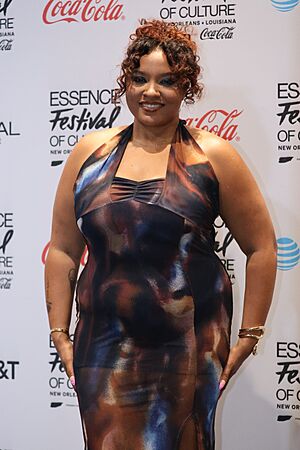 Alex Isley backstage at Essence Fest 2025 (1).jpg