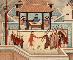 Arrest of three martyrs, Ninh Bình, trial