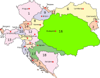 Austria-Hungary map new