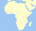 Beatragus hunteri distribution