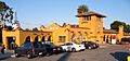 Burlingame Railroad Station, Burlingame Ave. and California Dr., Burlingame, CA 7-31-2011 7-27-36 PM