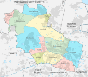 Bytom Subdivisions