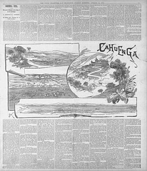 Cahuenga - 1887 land boom - SF Examiner