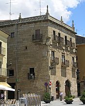Casa del Primer Marqués de Cerralbo (vista desde el oeste)