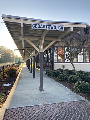 Cedartown, Georgia train stop