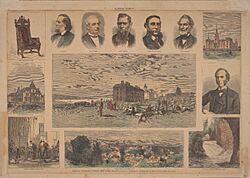 Cornell pictorial spread, 1873