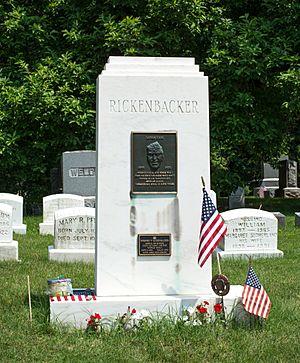 Eddie Rickenbacker - Green Lawn Cemetery