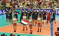 Egypt men's national volleyball team - Poznań 2008