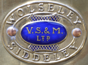Emblem Wolseley-Siddeley V S & M copy