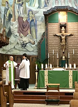 Father Chuck Durante Saint Thomas Aquinas Cathedral Reno NV USA
