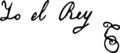 Ferdinand VII of Spain signature
