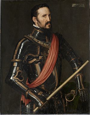 Fernando Álvarez de Toledo, III Duque de Alba, retratado por Antonio Moro