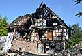 Fire-damaged restaurant, Balingen (Zollernalbkreis)