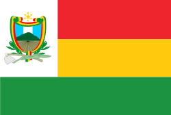 Flag of Jalapa Department, Guatemala