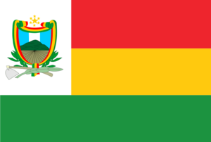 Flag of Jalapa Department, Guatemala