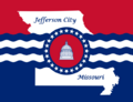 Flag of Jefferson City, Missouri
